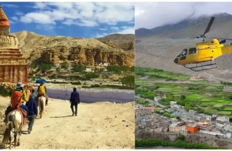 Upper Mustang Helicopter Tour