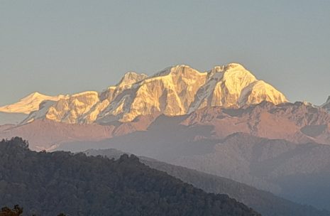 Annapurna Circuit Trek view of Annapurna South